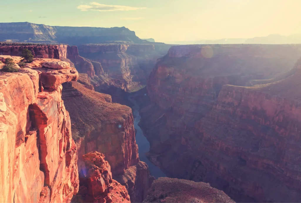 Scenic view of grand canyon on grand circle adventure excursion booked with acx travel.