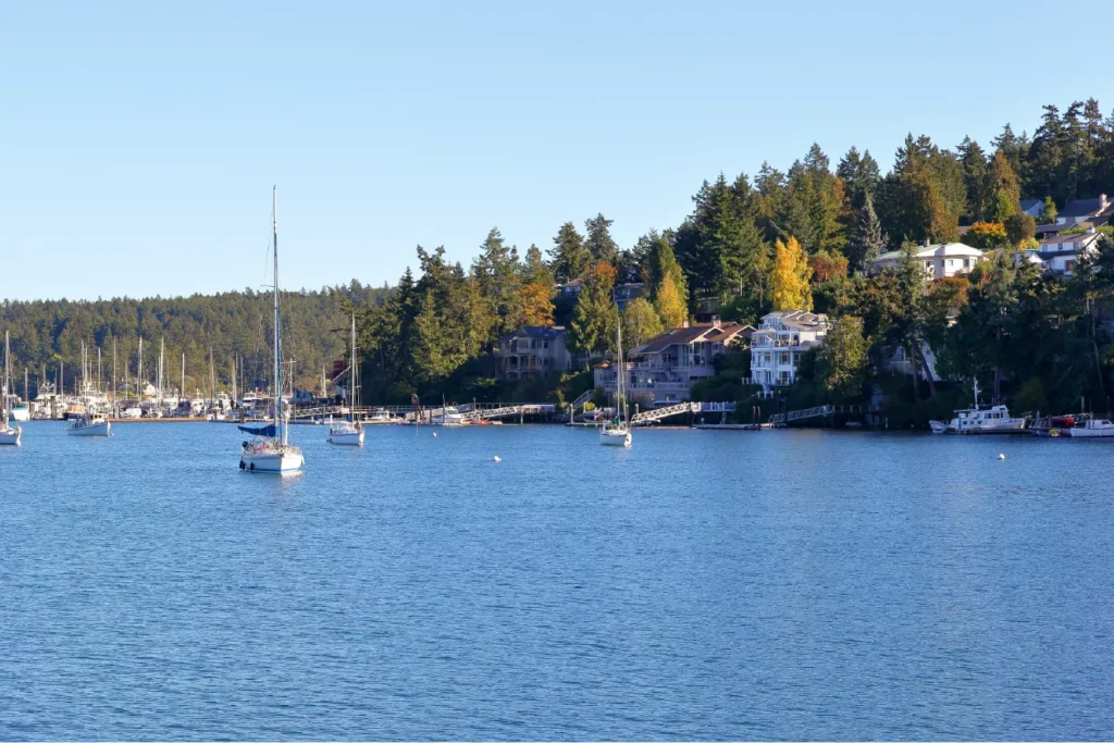 Harbor city in san jaun islands washington.